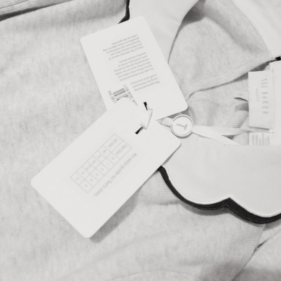 NWT TED BAKER Scalloped Layered Sweater - Picture 7 of 10